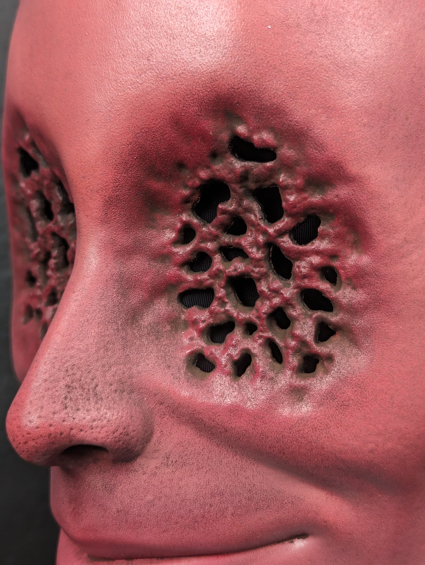 Eyerot Fleshy Resin Trypophobia Mask