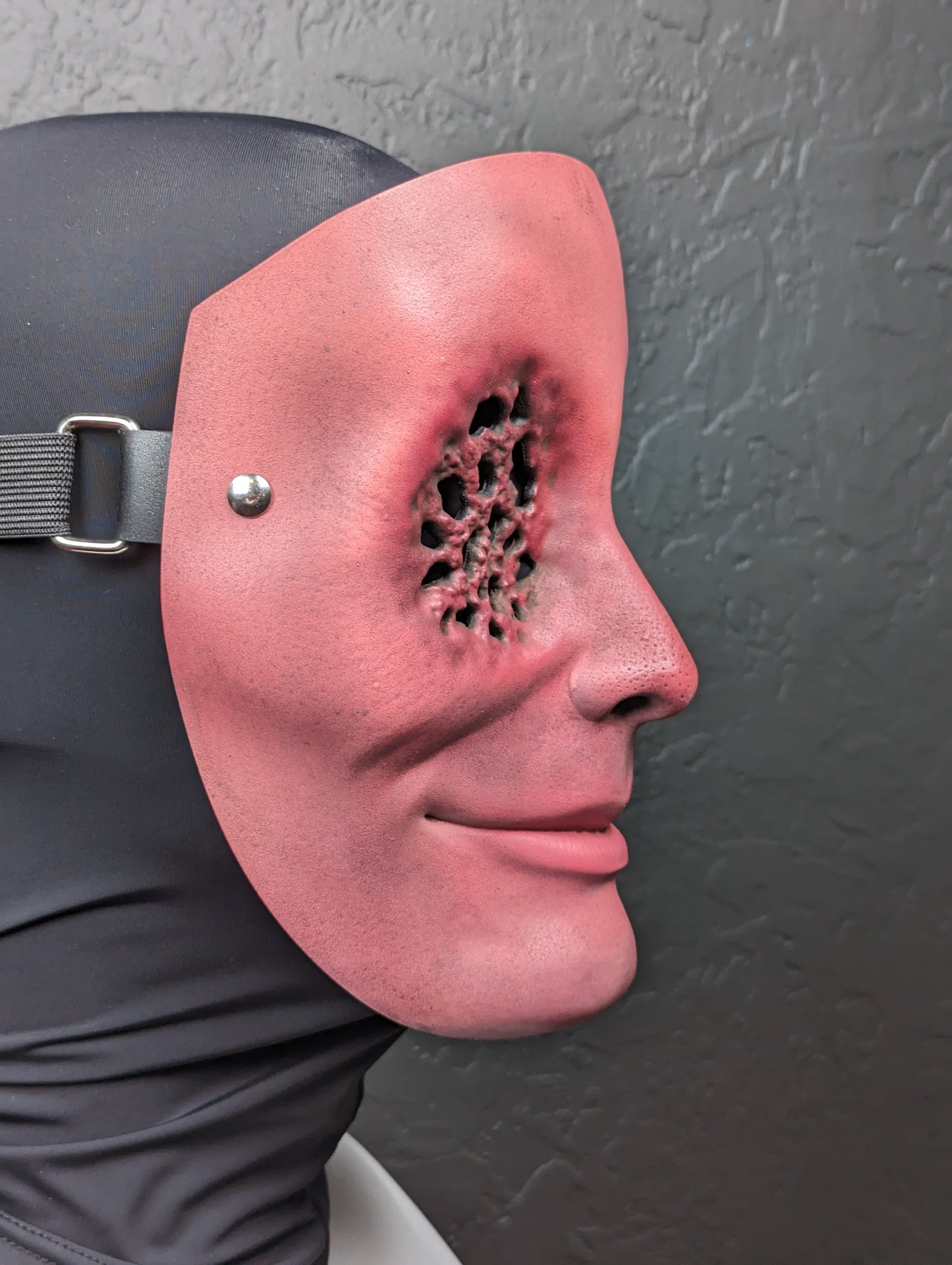 Eyerot Fleshy Resin Trypophobia Mask