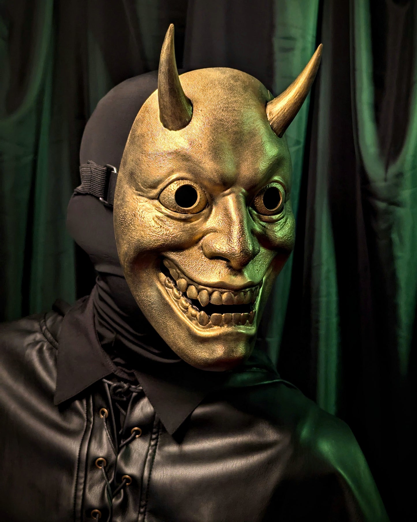 Golden Relic Resin Hannya Mask