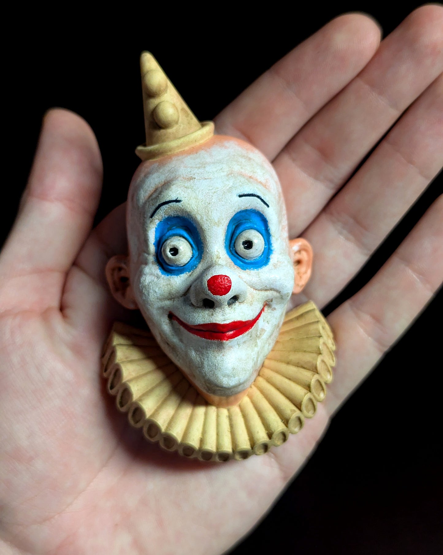 Creepy Clown Magnet Sculptures
