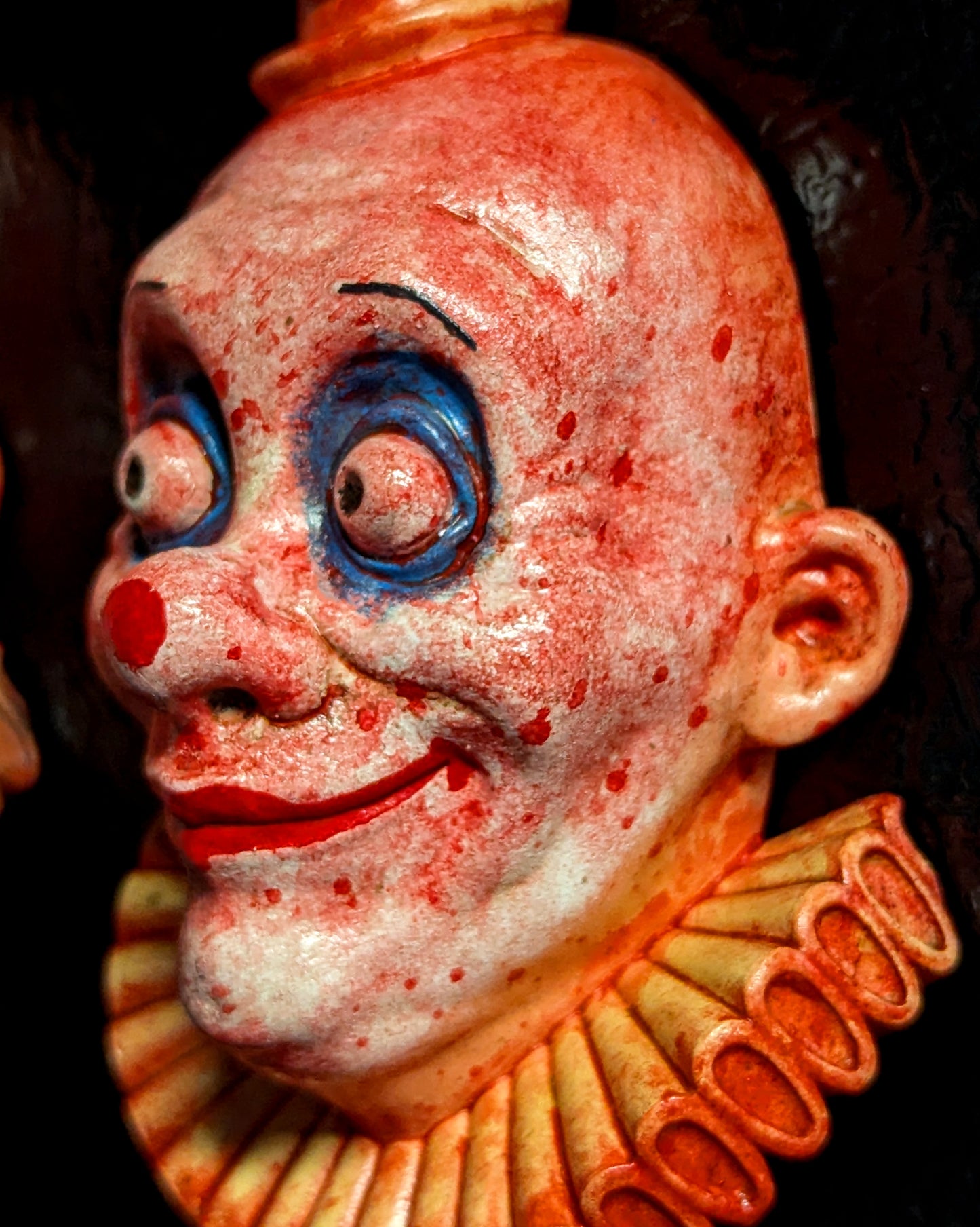Creepy Clown Magnet Sculptures