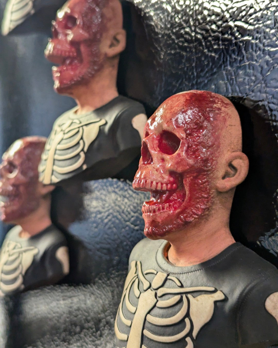 Skeleton Trick or Treater Magnet (Full Color)